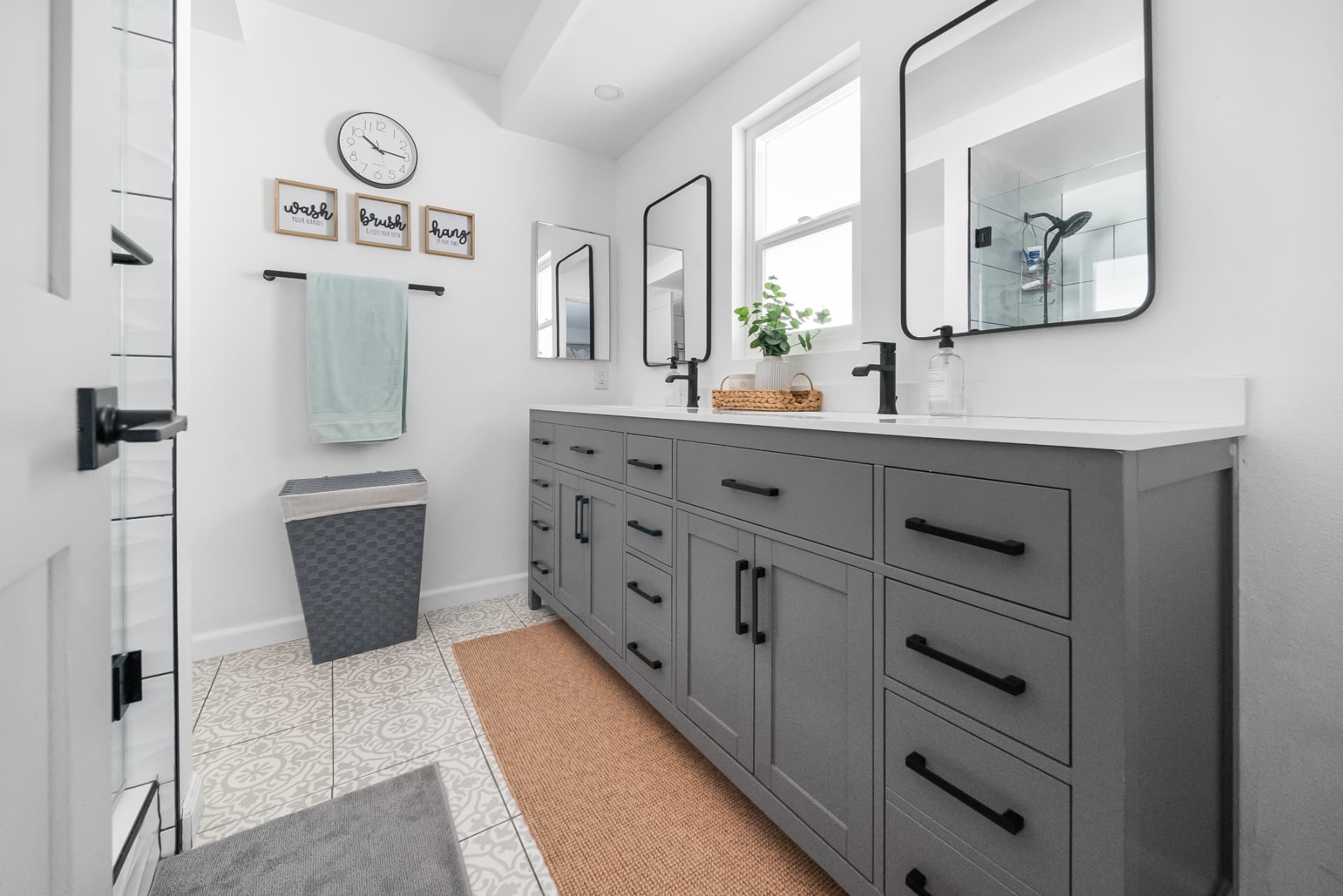Master bathroom remodel — after